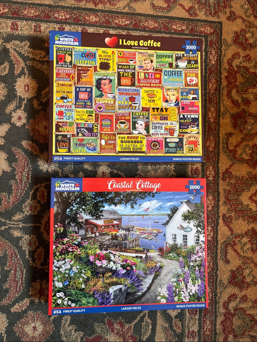 White Mountain 1000pc Puzzles